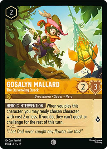 Gosalyn Mallard - The Quiverwing Quack (1/204) [Wilds Unknown] - The Mythic Store | 24h Order Processing