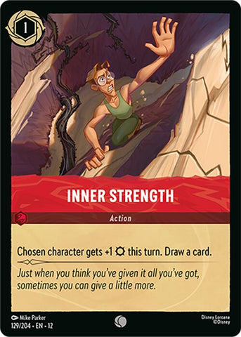 Inner Strength (129/204) [Wilds Unknown] - The Mythic Store | 24h Order Processing