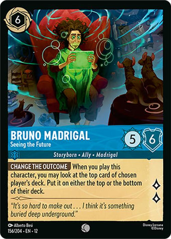 Bruno Madrigal - Seeing the Future (156/204) [Wilds Unknown] - The Mythic Store | 24h Order Processing