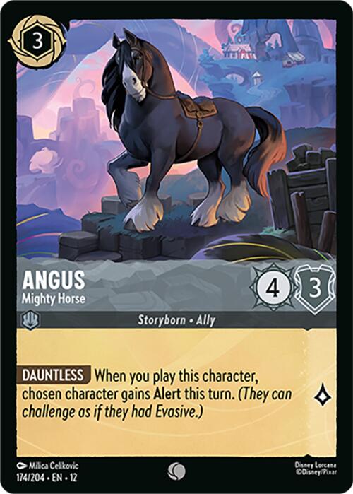 Angus - Mighty Horse (174/204) [Wilds Unknown] - The Mythic Store | 24h Order Processing
