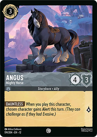 Angus - Mighty Horse (174/204) [Wilds Unknown] - The Mythic Store | 24h Order Processing