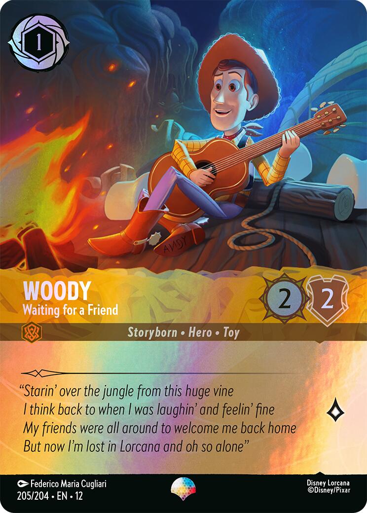 Woody - Waiting for a Friend (Epic) (205/204) [Wilds Unknown] - The Mythic Store | 24h Order Processing