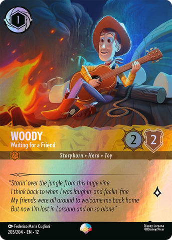 Woody - Waiting for a Friend (Epic) (205/204) [Wilds Unknown] - The Mythic Store | 24h Order Processing