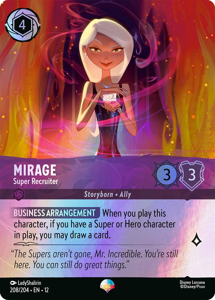 Mirage - Super Recruiter (Epic) (208/204) [Wilds Unknown] - The Mythic Store | 24h Order Processing