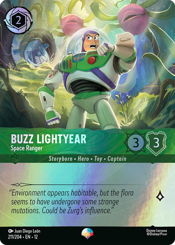Buzz Lightyear - Space Ranger (Epic) (211/204) [Wilds Unknown] - The Mythic Store | 24h Order Processing