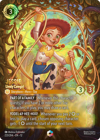 Jessie - Lively Cowgirl (Enchanted) (223/204) [Wilds Unknown] - The Mythic Store | 24h Order Processing