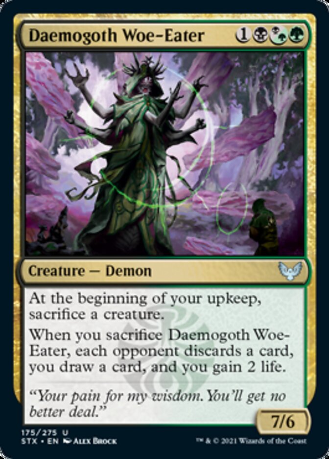 Daemogoth Woe-Eater [Strixhaven: School of Mages] - The Mythic Store | 24h Order Processing