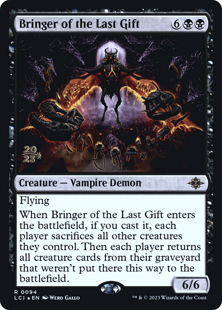 Bringer of the Last Gift [The Lost Caverns of Ixalan Prerelease Cards] - The Mythic Store | 24h Order Processing