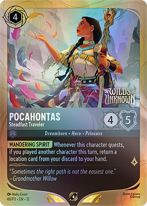 Pocahontas - Steadfast Traveler (48) [Promo Cards] - The Mythic Store | 24h Order Processing