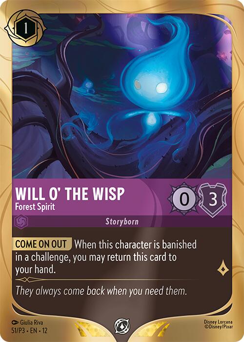Will o' the Wisp - Forest Spirit (51) [Promo Cards] - The Mythic Store | 24h Order Processing
