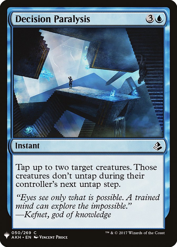 Decision Paralysis [Mystery Booster] - The Mythic Store | 24h Order Processing