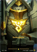 Order Rune (Alternate Art) (R06a) [Unleashed] - The Mythic Store | 24h Order Processing