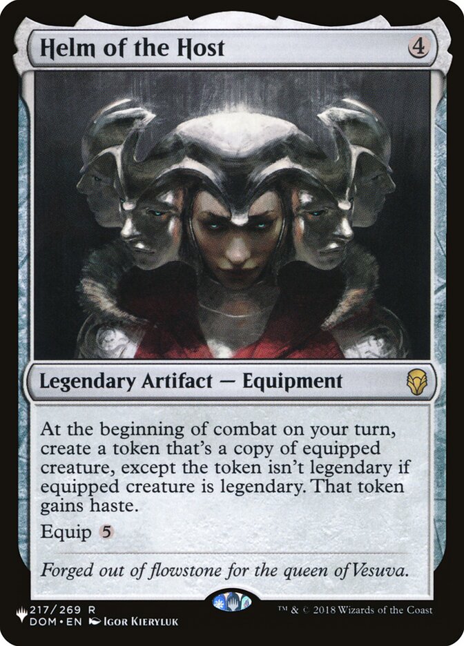 Helm of the Host [The List] - The Mythic Store | 24h Order Processing