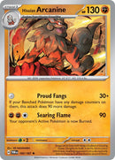 Hisuian Arcanine (100/167) (Non-Holo) (Deck Exclusive) [Scarlet & Violet: Twilight Masquerade] - The Mythic Store | 24h Order Processing