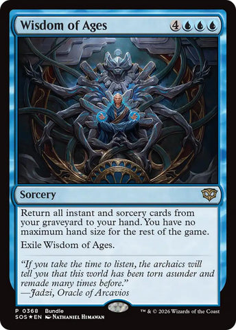 Wisdom of Ages (Bundle) [Secrets of Strixhaven Promos] - The Mythic Store | 24h Order Processing