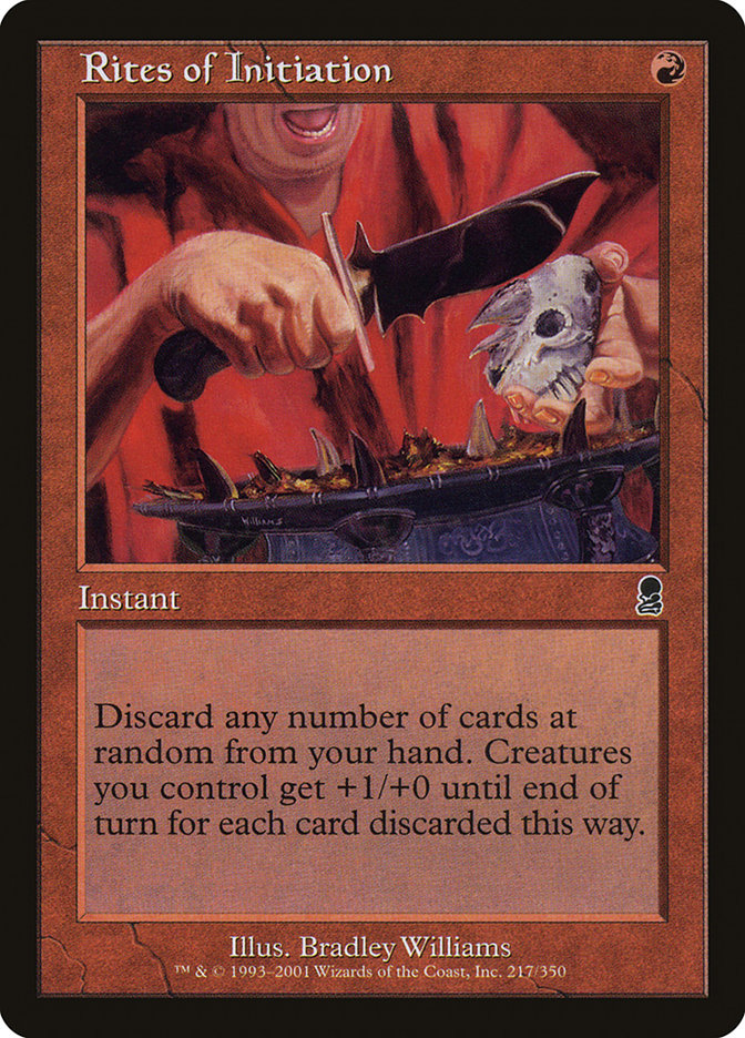 Rites of Initiation [Odyssey] - The Mythic Store | 24h Order Processing