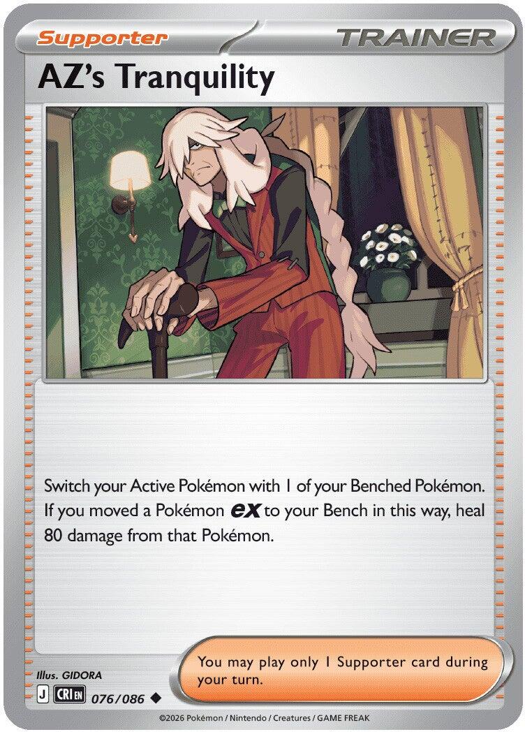 AZ's Tranquility (076/086) [Mega Evolution: Chaos Rising] - The Mythic Store | 24h Order Processing