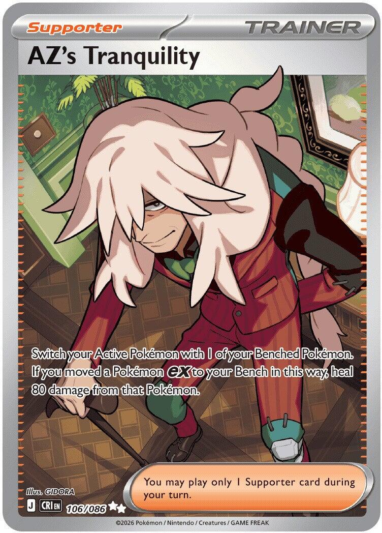 AZ's Tranquility (106/086) [Mega Evolution: Chaos Rising] - The Mythic Store | 24h Order Processing