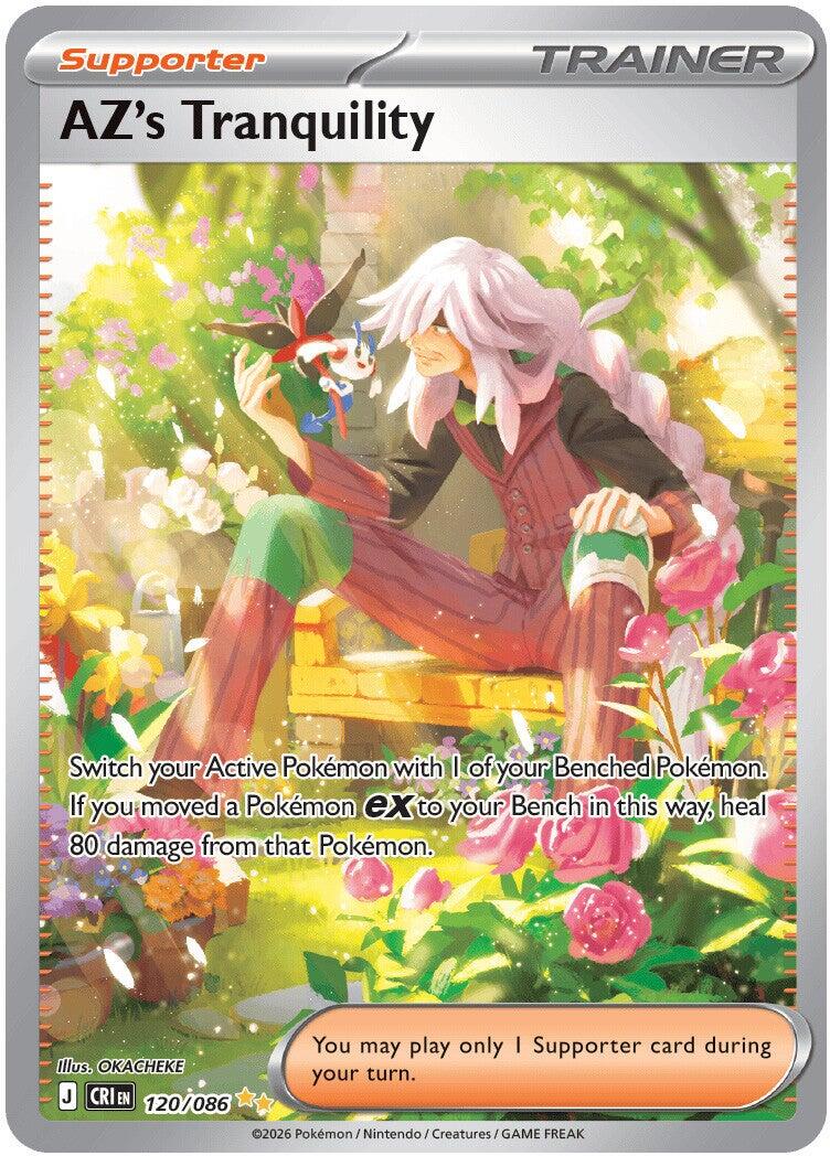 AZ's Tranquility (120/086) [Mega Evolution: Chaos Rising] - The Mythic Store | 24h Order Processing