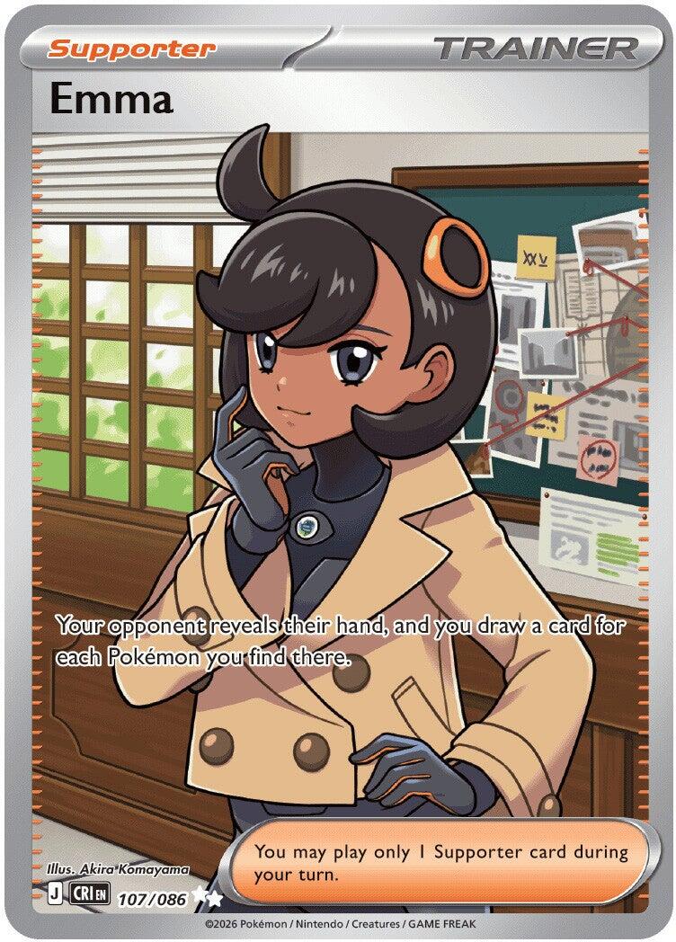 Emma (107/086) [Mega Evolution: Chaos Rising] - The Mythic Store | 24h Order Processing