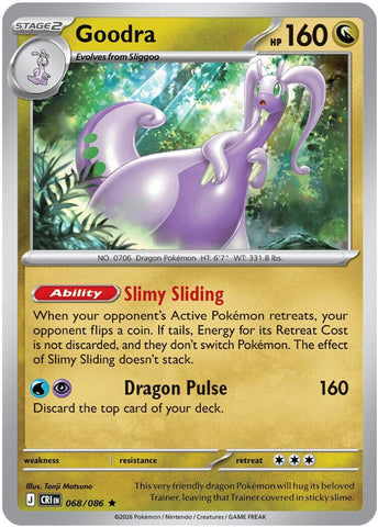 Goodra (068/086) [Mega Evolution: Chaos Rising] - The Mythic Store | 24h Order Processing