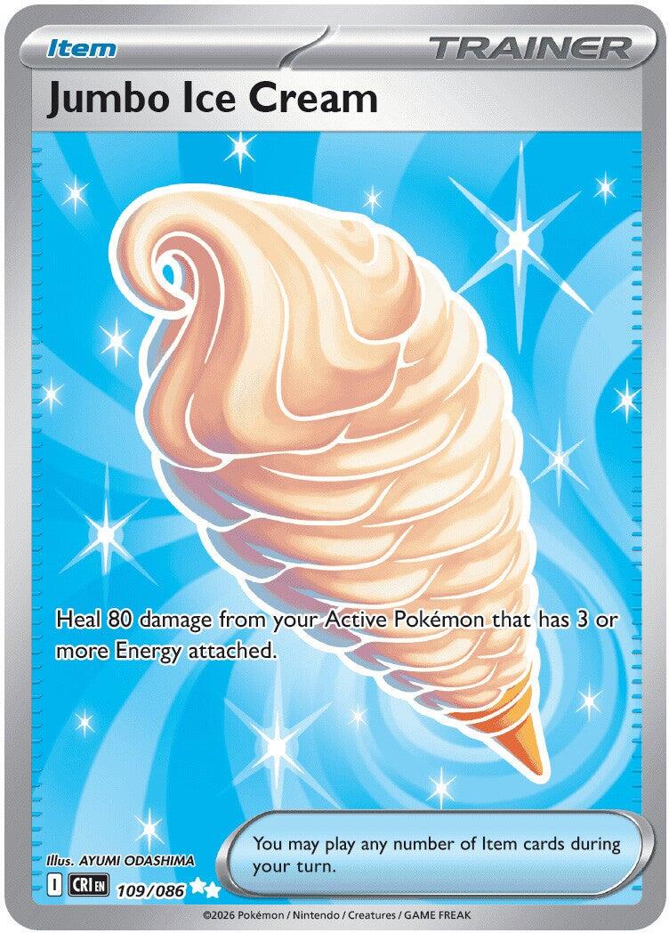 Jumbo Ice Cream (109/086) [Mega Evolution: Chaos Rising] - The Mythic Store | 24h Order Processing