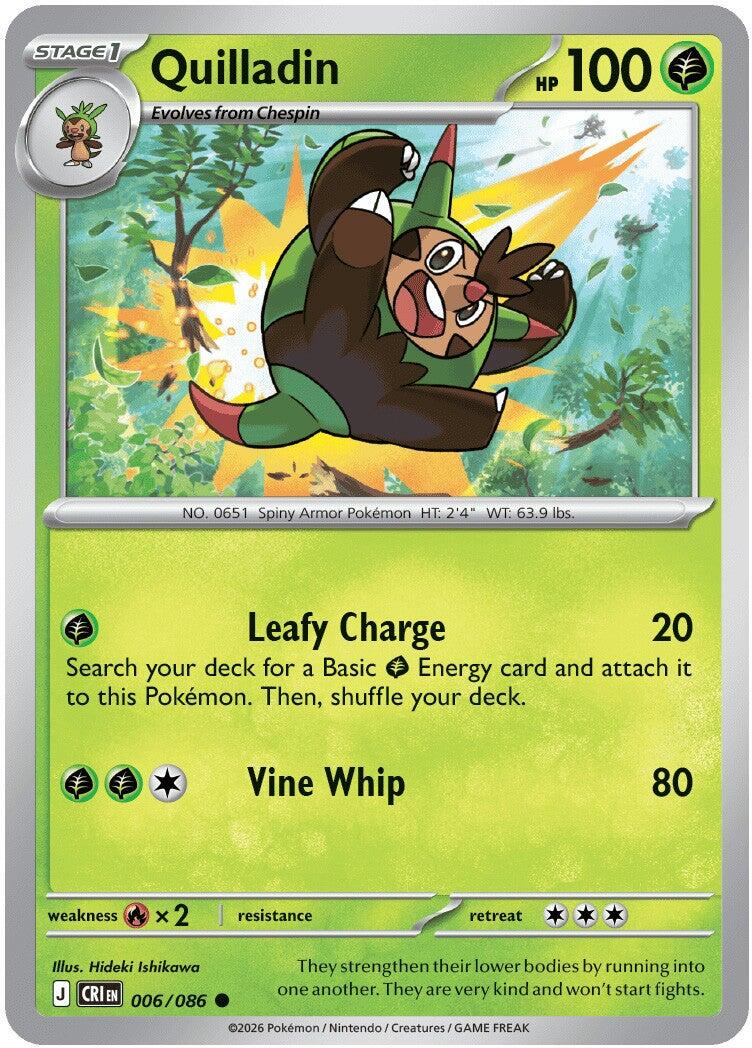 Quilladin (006/086) [Mega Evolution: Chaos Rising] - The Mythic Store | 24h Order Processing