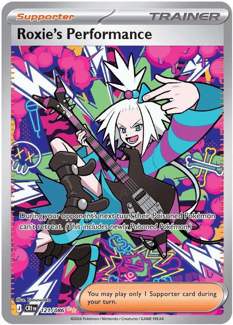 Roxie's Performance (121/086) [Mega Evolution: Chaos Rising] - The Mythic Store | 24h Order Processing