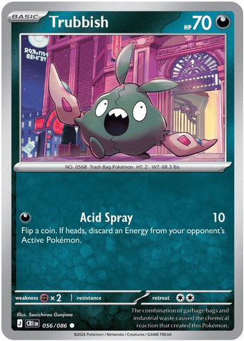 Trubbish (056/086) [Mega Evolution: Chaos Rising] - The Mythic Store | 24h Order Processing