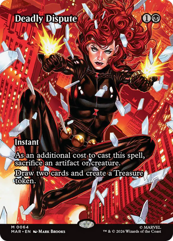 Deadly Dispute (Borderless) [Marvel Universe: Eternal-Legal] - The Mythic Store | 24h Order Processing
