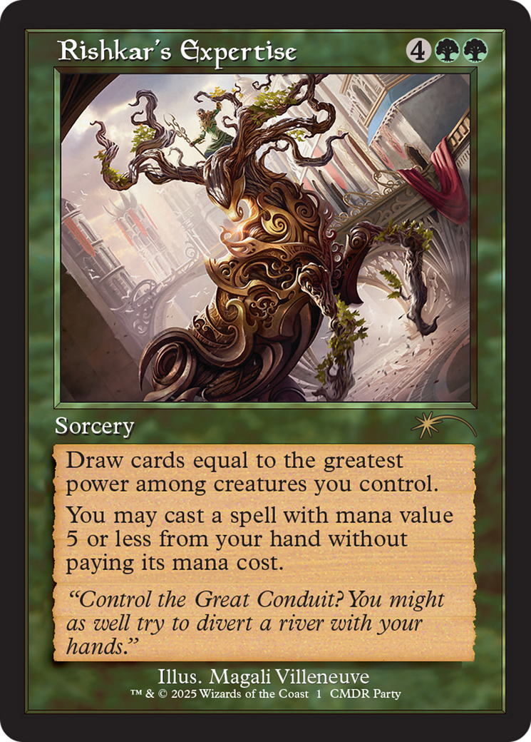 Rishkar's Expertise (Retro Frame) [Wizards Play Network 2025] - The Mythic Store | 24h Order Processing