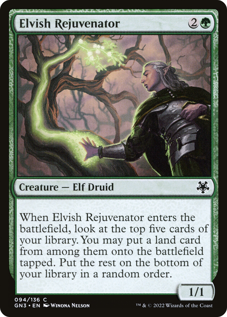 Elvish Rejuvenator [Game Night: Free-for-All] - The Mythic Store | 24h Order Processing