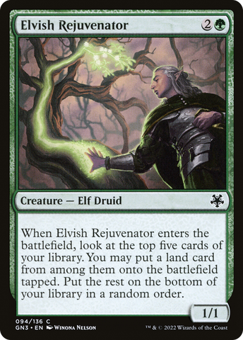 Elvish Rejuvenator [Game Night: Free-for-All] - The Mythic Store | 24h Order Processing