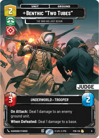 Benthic "Two Tubes" - The War Has Just Begun (9) (9) [Judge Promos] - The Mythic Store | 24h Order Processing