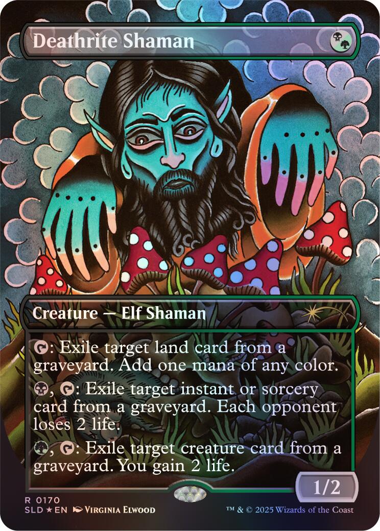 Deathrite Shaman (Rainbow Foil) [Secret Lair Drop Series] - The Mythic Store | 24h Order Processing