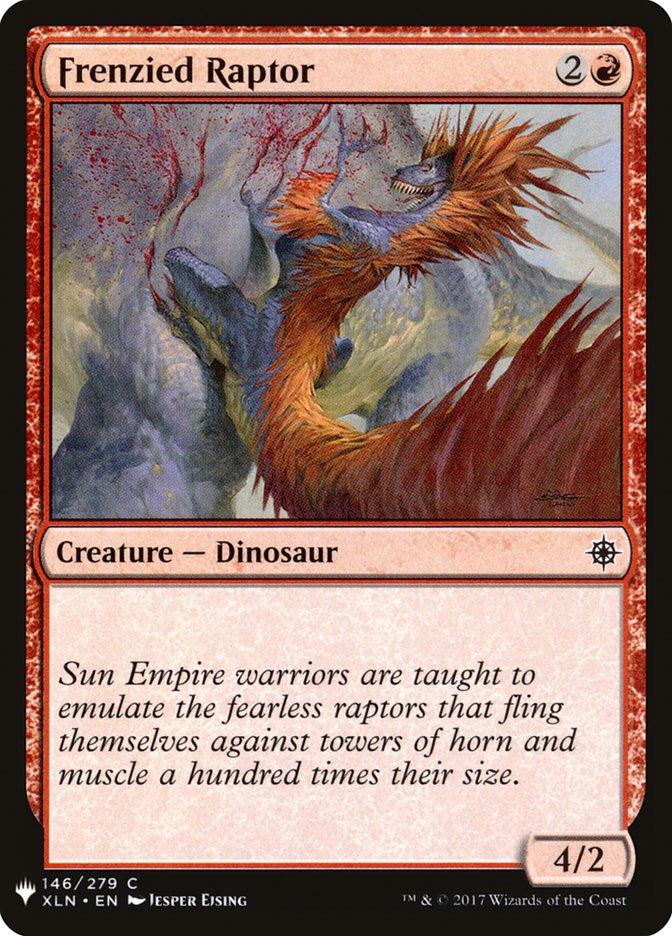 Frenzied Raptor [Mystery Booster] - The Mythic Store | 24h Order Processing
