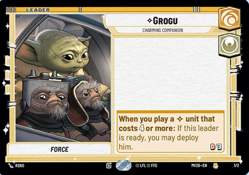 Grogu - Charming Companion (1/2) (1/2) [Judge Promos] - The Mythic Store | 24h Order Processing