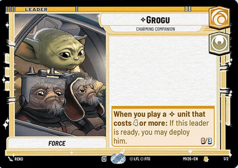 Grogu - Charming Companion (1/2) (1/2) [Judge Promos] - The Mythic Store | 24h Order Processing