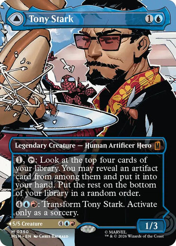 Tony Stark (Borderless) (0350) [Marvel Super Heroes] - The Mythic Store | 24h Order Processing