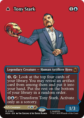 Tony Stark (Borderless) (0363) [Marvel Super Heroes] - The Mythic Store | 24h Order Processing
