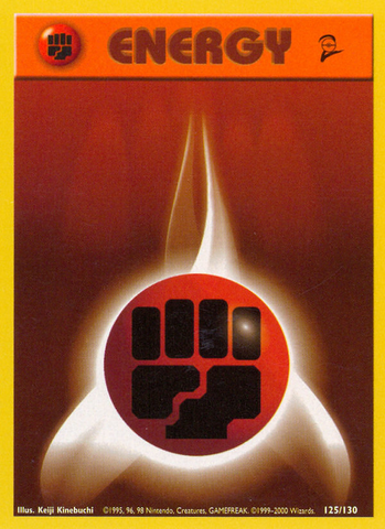 Fighting Energy (125/130) [Base Set 2] - The Mythic Store | 24h Order Processing
