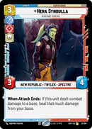 Hera Syndulla - Renegade General (31/264) (31/264) [Ashes of the Empire] - The Mythic Store | 24h Order Processing
