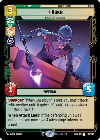Rukh - From the Shadows (36/264) (36/264) [Ashes of the Empire] - The Mythic Store | 24h Order Processing
