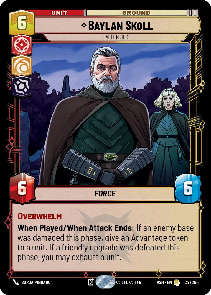 Baylan Skoll - Fallen Jedi (39/264) (39/264) [Ashes of the Empire] - The Mythic Store | 24h Order Processing