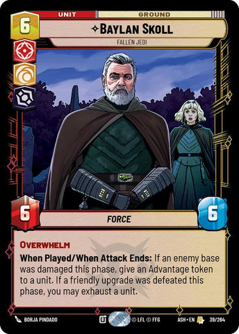 Baylan Skoll - Fallen Jedi (39/264) (39/264) [Ashes of the Empire] - The Mythic Store | 24h Order Processing