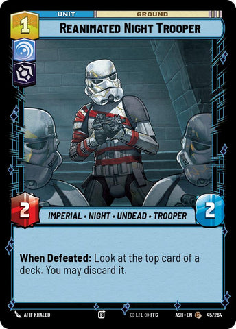 Reanimated Night Trooper (45/264) (45/264) [Ashes of the Empire] - The Mythic Store | 24h Order Processing