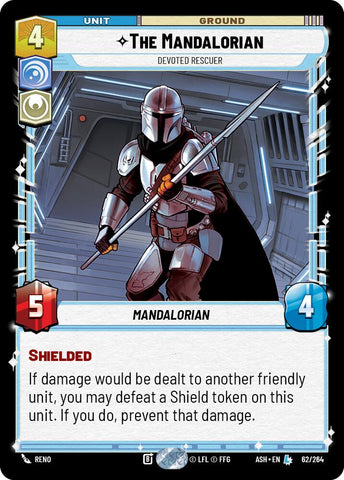 The Mandalorian - Devoted Rescuer (62/264) (62/264) [Ashes of the Empire] - The Mythic Store | 24h Order Processing