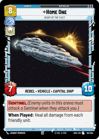 Home One - Heart of the Fleet (65/264) (65/264) [Ashes of the Empire] - The Mythic Store | 24h Order Processing