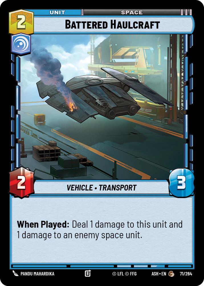 Battered Haulcraft (71/264) (71/264) [Ashes of the Empire] - The Mythic Store | 24h Order Processing