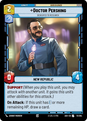 Doctor Pershing - Dedicated to Research (72/264) (72/264) [Ashes of the Empire] - The Mythic Store | 24h Order Processing